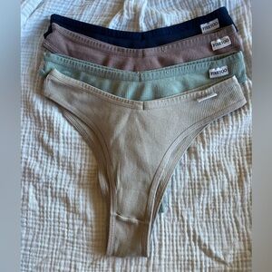 NWOT FineToo bikini lowrise hipster underwear: pack of 10